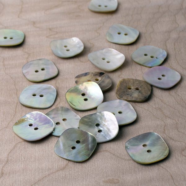 Rounded Square Agoya Button ford-embellish-trims Button.