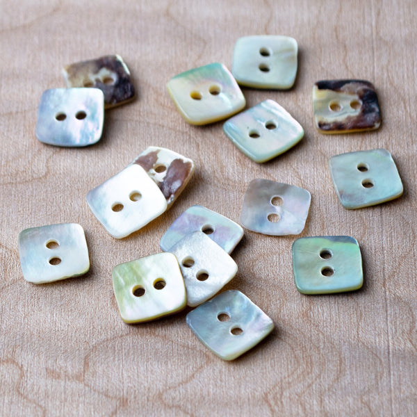 Petite Square Agoya Button ford-embellish-trims Button.