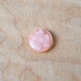 Foggy Flower Button in Pink