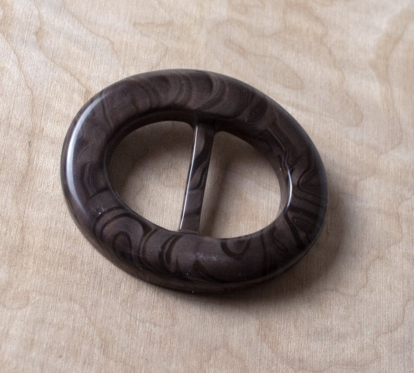 Smoke Oval Buckle ford-embellish-trims Buckles.