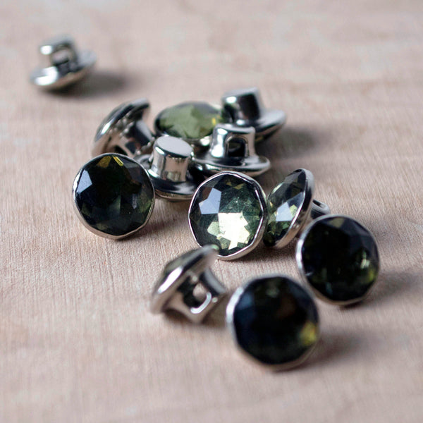 Spruce Faceted Button ford-embellish-trims Button.