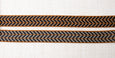 Herringbone Blues Ribbon