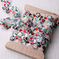 Paillettes on White Trim