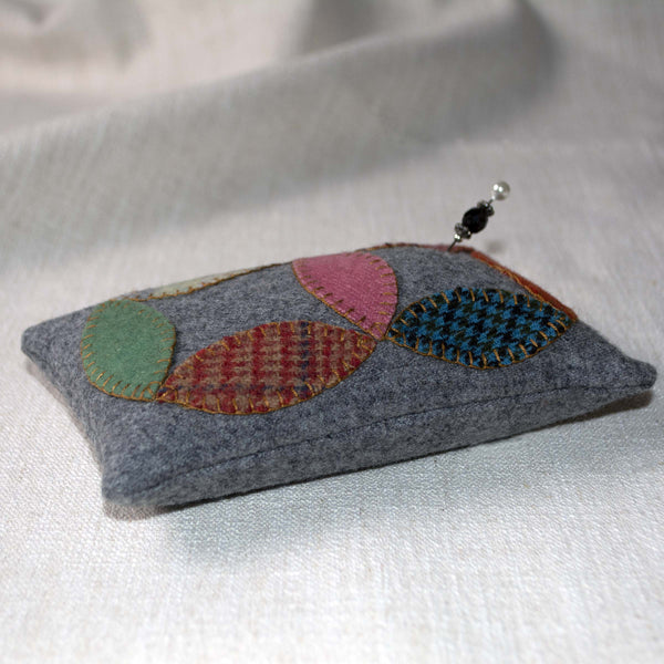 Quilted Rings Felt Pincushion ford-embellish-trims Pin Cushion.