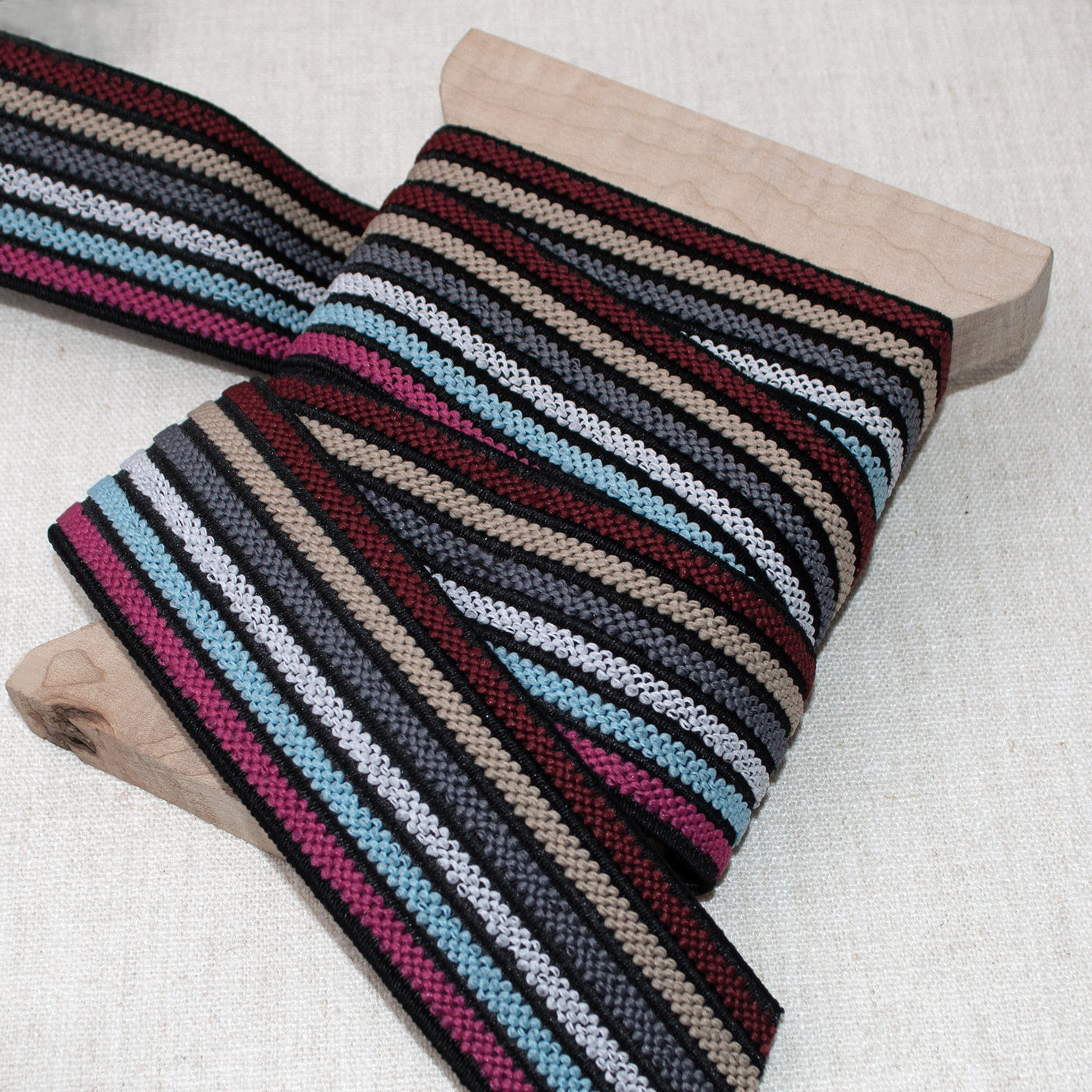 Muted Stripe Elastic ford-embellish-trims Trim.