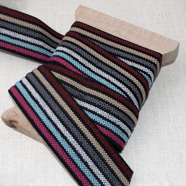 Muted Stripe Elastic ford-embellish-trims Trim.