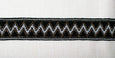 Metallic Zig & Zag Elastic ford-embellish-trims Trim.