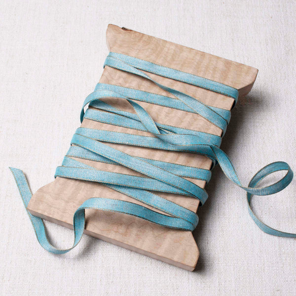 Cotton & Linen Tape in Caribbean ford-embellish-trims Trim.