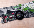 Black Sheen Circle Buckle