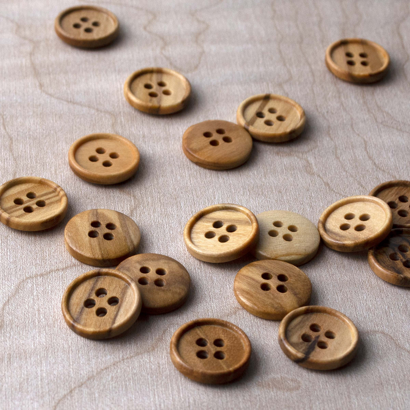 Wooden Rimmed Button ford-embellish-trims Button.