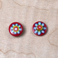 Hippie Flower Buttons