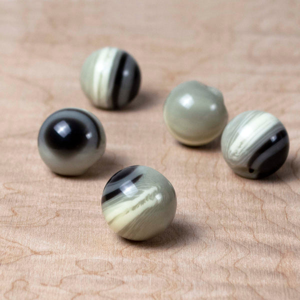 Grey Sphere Buttons