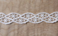 Bright White Double Wave Lace ford-embellish-trims Lace.