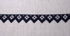 Navy Sawtooth Lace ford-embellish-trims Lace.